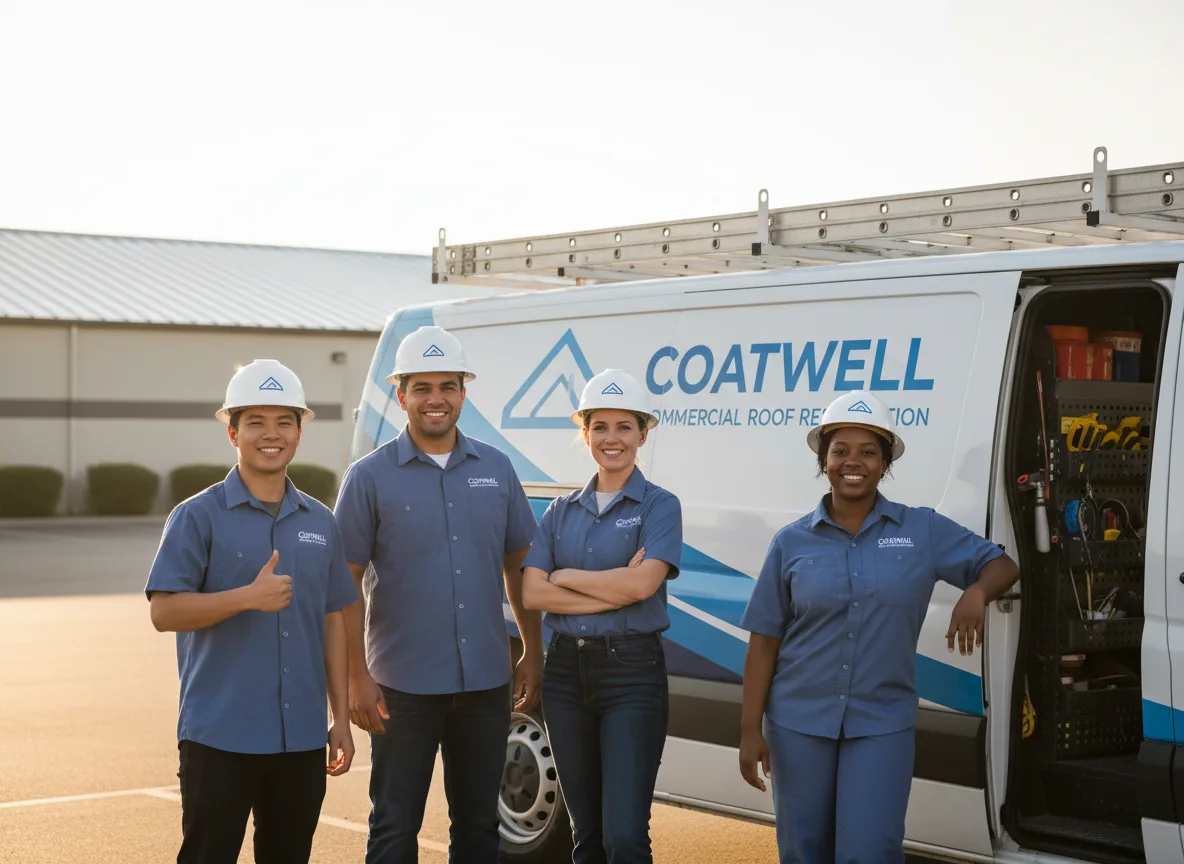 Commercial roof coating company in Canby, CA
